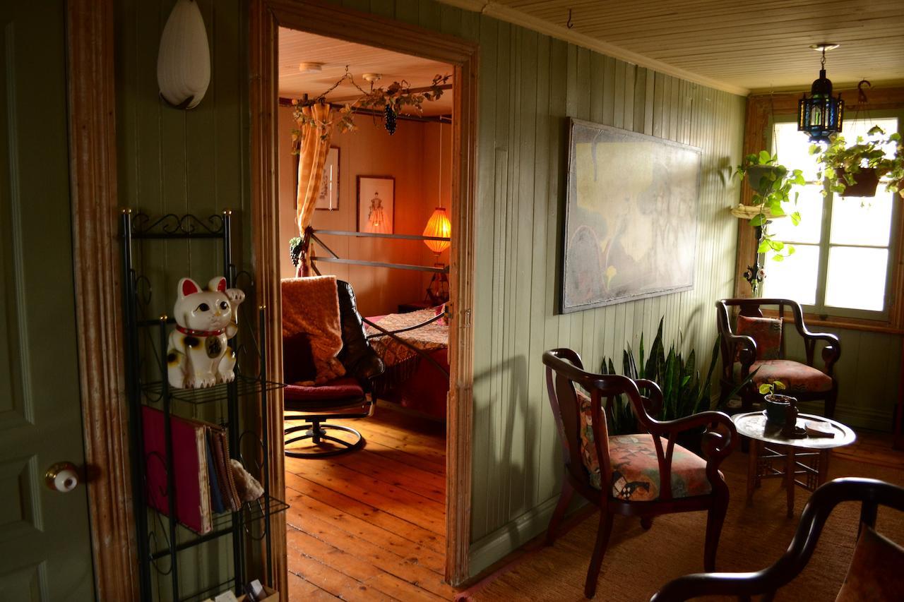 Bed and Breakfast Gite Au Toit Bleu Sainte-Famille Экстерьер фото
